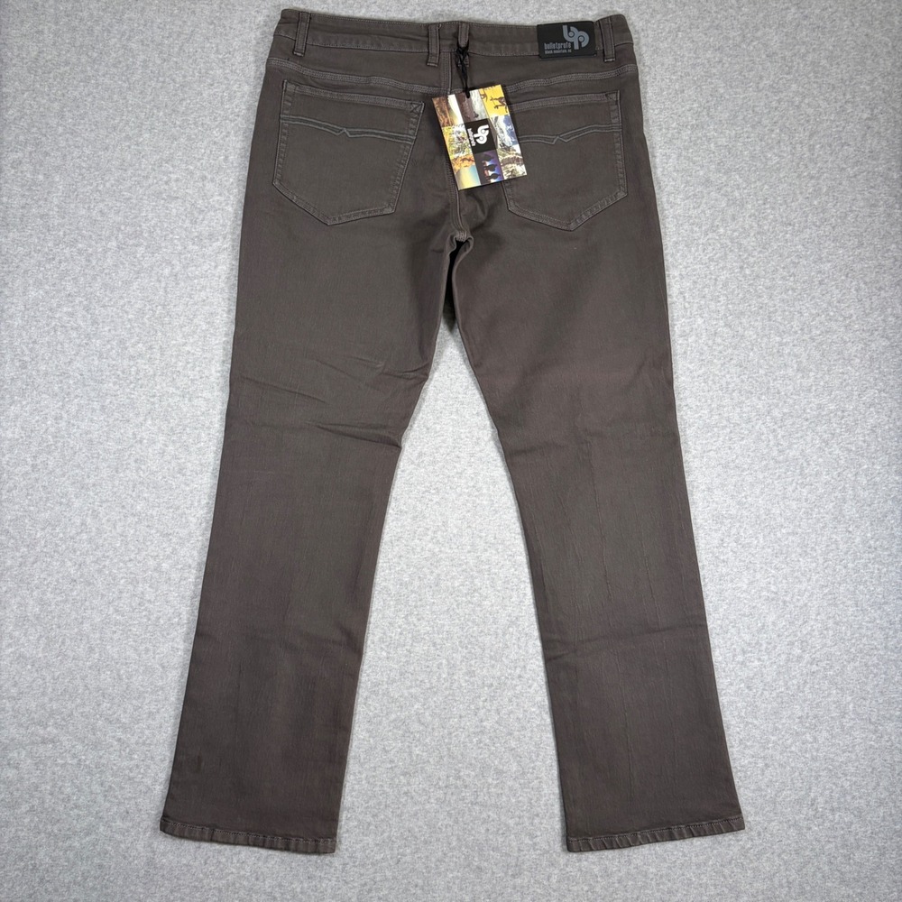 Bulletprufe Denim Pants Men 36x34 (36x32) Gray Climbing Outdoor Hiking Work